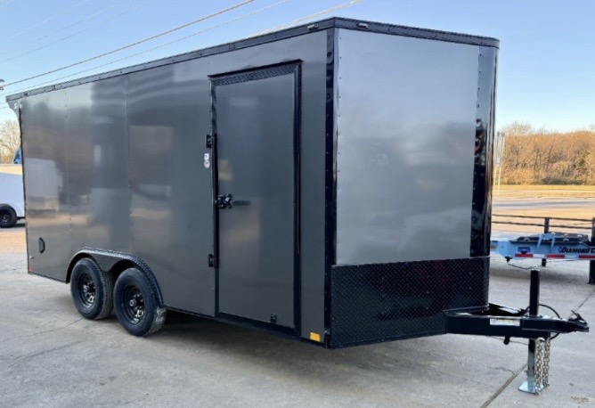 Black Stallion enclosed cargo trailer